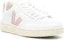 Veja Witte Roze Sneakers met Glad Kalfsleer en Suède Panelen White Dames - Thumbnail 4