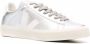 Veja Zilveren Leren Sneakers Ronde Neus Model Gray Dames - Thumbnail 7