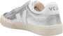 Veja Zilveren Leren Sneakers Ronde Neus Model Gray Dames - Thumbnail 9