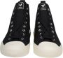 Veja Nova hoge sneakers in zwart biologisch katoen Black - Thumbnail 12