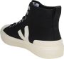 Veja Nova hoge sneakers in zwart biologisch katoen Black - Thumbnail 13