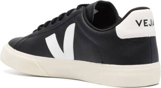 Veja Zwarte Sneakers met ChromeFree Leer Black Heren