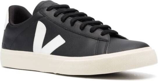 Veja Zwarte Sneakers met ChromeFree Leer Black Heren