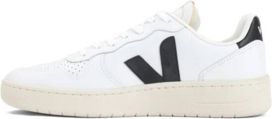 Veja Zwarte Sneakers met Logo Print