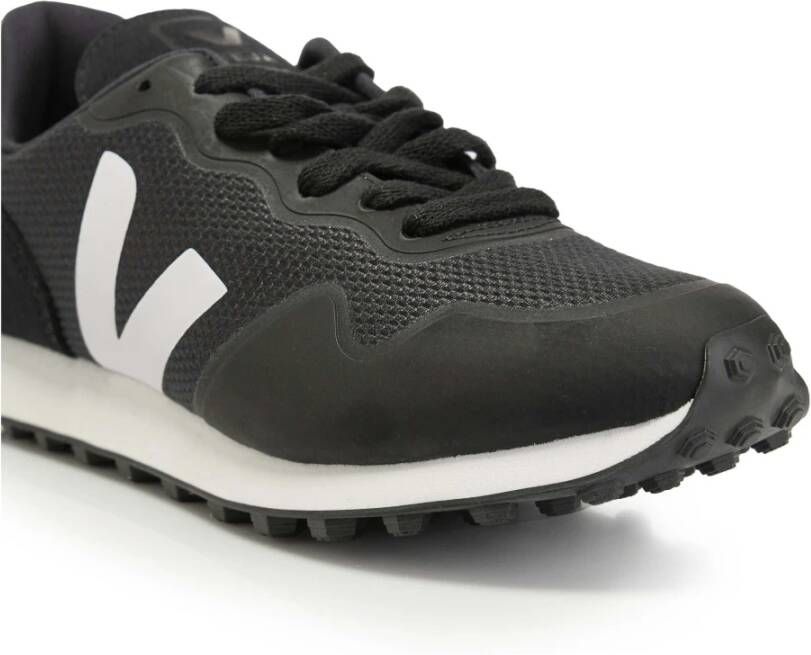 Veja Zwarte veganistische damessneakers B-Mesh Black Dames
