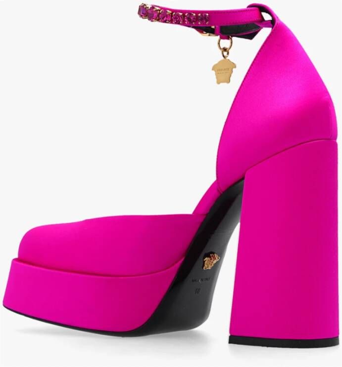 Versace Aevitas platform pumps Roze Dames