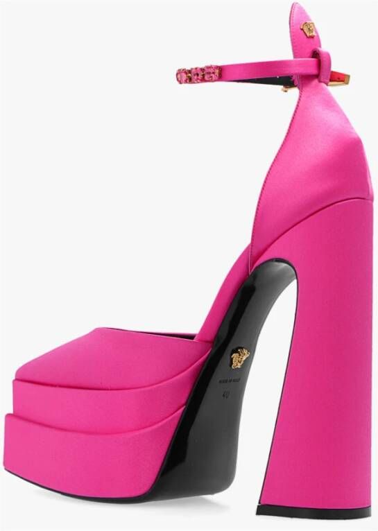 Versace Aevitas -platformpompen Roze Dames