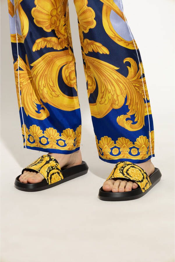 Versace Schuifregelaars Zwart Heren