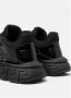Versace Luxe Leren Sneakers Black Heren - Thumbnail 11