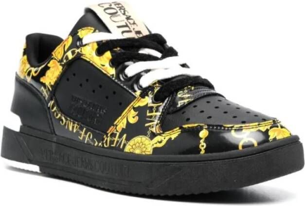 Versace Sneakers met Barok Motief Print Multicolor Heren