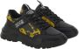 Versace Jeans Couture Lage profiel sneakers voor heren met gladde graaninzetten Black Heren - Thumbnail 10