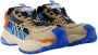Versace Beige Leren Kokos Sneakers - Thumbnail 2