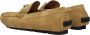 Versace Beige Suède Loafers met Metalen Medusa Detail Beige Heren - Thumbnail 2