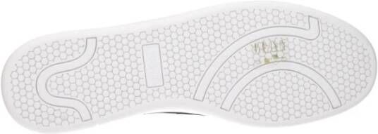 Versace Blauwe Leren Sneakers met Logo Detail