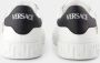 Versace Low-Top Sneakers La Greca Sneakers Canvas White in wit - Thumbnail 4