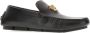 Versace Zwarte Instappers met Medusa Hardware Black Heren - Thumbnail 2