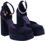 Versace Pumps & high heels Aevitas' Black Pumps With Medusa Charm And Platfor in zwart - Thumbnail 3