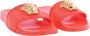 Versace Pool Slide Gomma Dames Geel Oranje - Thumbnail 2