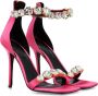 Versace Dames Schoenen Gesloten Fuchsia Aw23 Pink Dames - Thumbnail 2