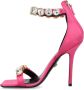 Versace Dames Schoenen Gesloten Fuchsia Aw23 Pink Dames - Thumbnail 3