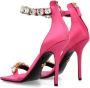 Versace Dames Schoenen Gesloten Fuchsia Aw23 Pink Dames - Thumbnail 4