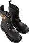 Versace Jeans Couture boots with recognizable logo plaque in an elegant golden tone Zwart Dames - Thumbnail 6