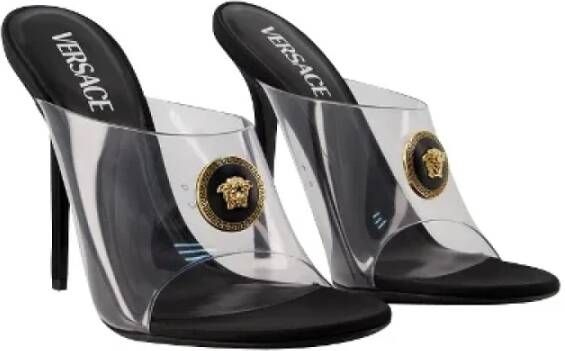 Versace Fabric sandals Black Dames