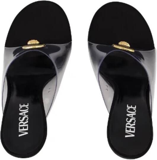 Versace Fabric sandals Black Dames