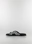 Versace Griekse Print Slide Sandalen Black Heren - Thumbnail 2