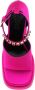 Versace Medusa Aevitas Dubbele Plateau Sandalen Pink Dames - Thumbnail 2