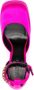 Versace Fuchsia Satin-Finish Pumps met 125mm Hak Roze Dames - Thumbnail 4
