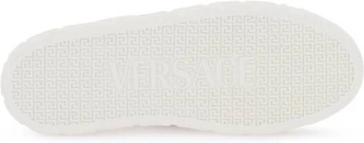 Versace Geborduurde Greca Sneakers White Heren