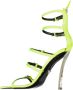 Versace Gele Sandalen Puntige Neus Gesp Rits Green Dames - Thumbnail 2