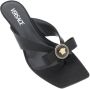 Versace Ribbon String Muiltjes Black Dames - Thumbnail 5