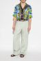 Versace Zwarte Sandaal Regular Fit Geschikt voor Warm Klimaat 100% Leer Black Heren - Thumbnail 6