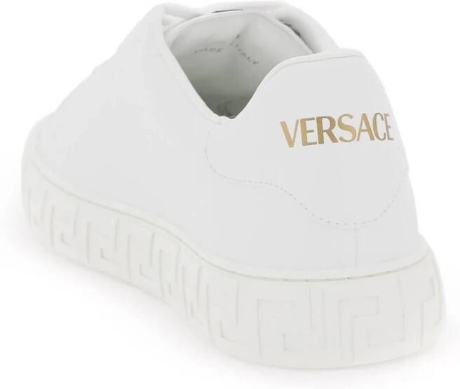 Versace Greca Veterschoenen White Dames