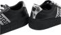 Versace Greca Zwart Zilver Heren Sneakers - Thumbnail 2