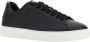 Versace Grieks geëtste kalfsleren sneakers met monogram Black Heren - Thumbnail 2