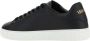 Versace Grieks geëtste kalfsleren sneakers met monogram Black Heren - Thumbnail 3