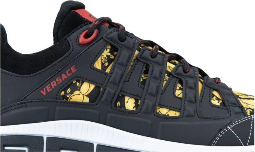 Versace Grieks Motief Veterschoenen voor Dames