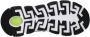 Versace Grijze Stoffen Logo Sneakers Rubberen Zool - Thumbnail 2