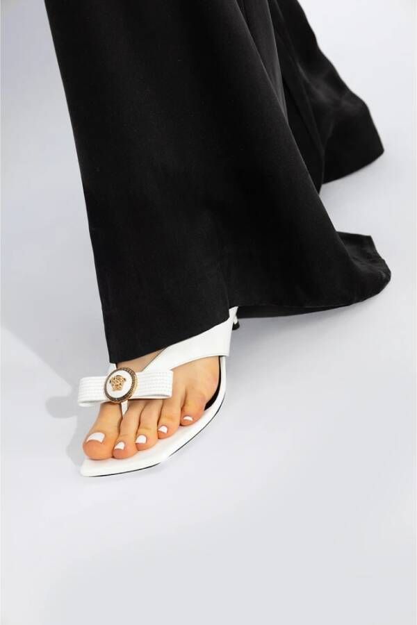 Versace Hakken flip-flops White Dames