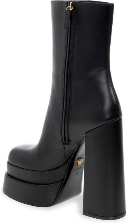 Versace Laarzen met plateauzool Zwart - Foto 5