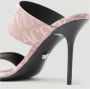 Versace Jacquard Muiltjes met Stiletto Hak Pink Dames - Thumbnail 5