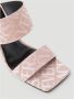 Versace Jacquard Muiltjes met Stiletto Hak Pink Dames - Thumbnail 6