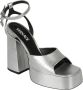 Versace Zilver-palladium sandalen met Medusa Head motief Gray Dames - Thumbnail 3