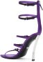 Versace Pin-Point hak sandalen Purple Dames - Thumbnail 2