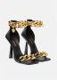 Versace Pumps & high heels Medusa Chain High Heel Sandals in zwart - Thumbnail 7