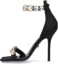 Versace High Heel Sandals Zwart Dames - Thumbnail 2