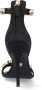 Versace Satin Sandalen met Kristallen Black Dames - Thumbnail 3